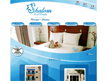 Tablet Screenshot of hotelposadashalom.com